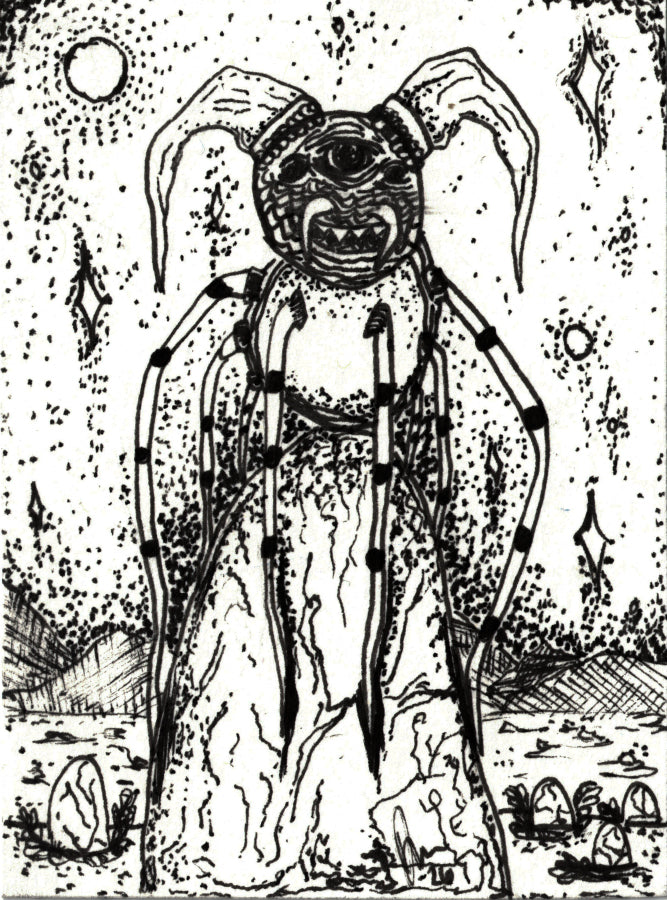 Mini Art Card-Insidious #4