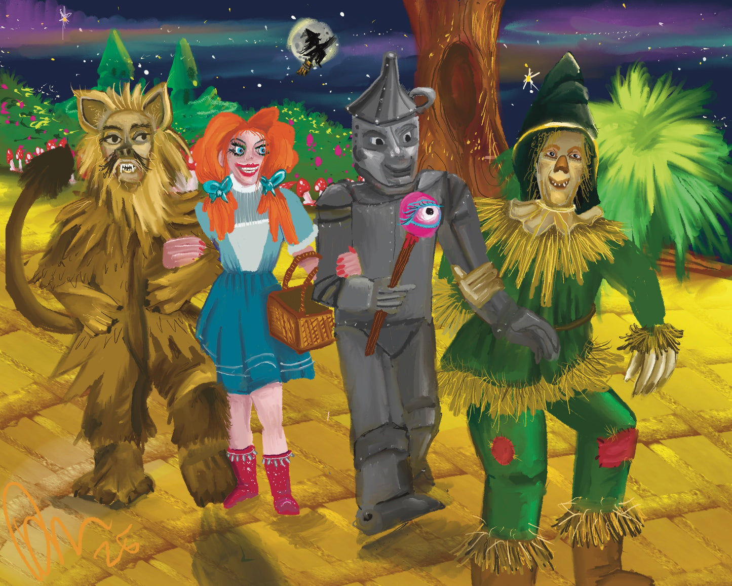 (MED)- A Trip to OZ-8" x 10"