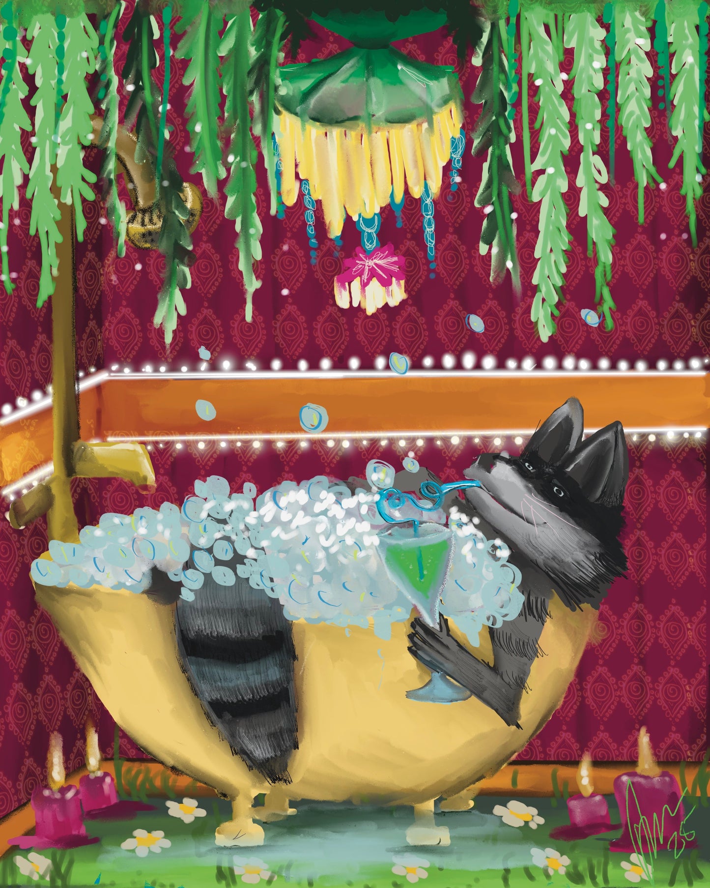 Coon and Suds-Mini Print- 5"x 7"