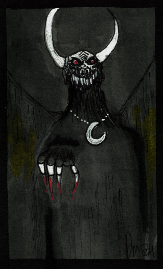 Mini Art Card-Dark Lord