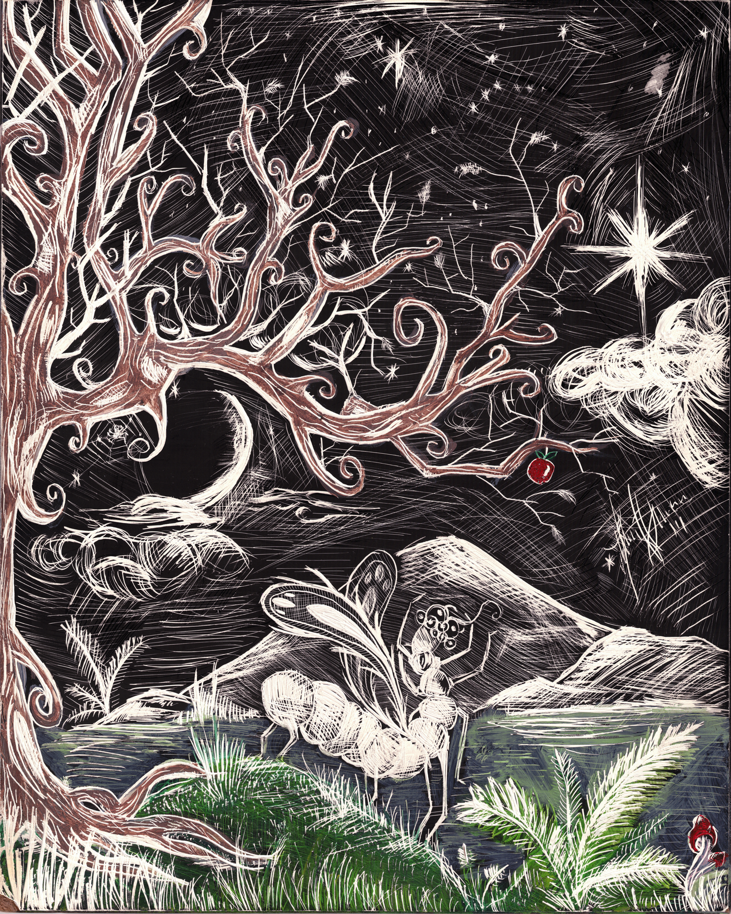 Knowledge- 5"x 7"