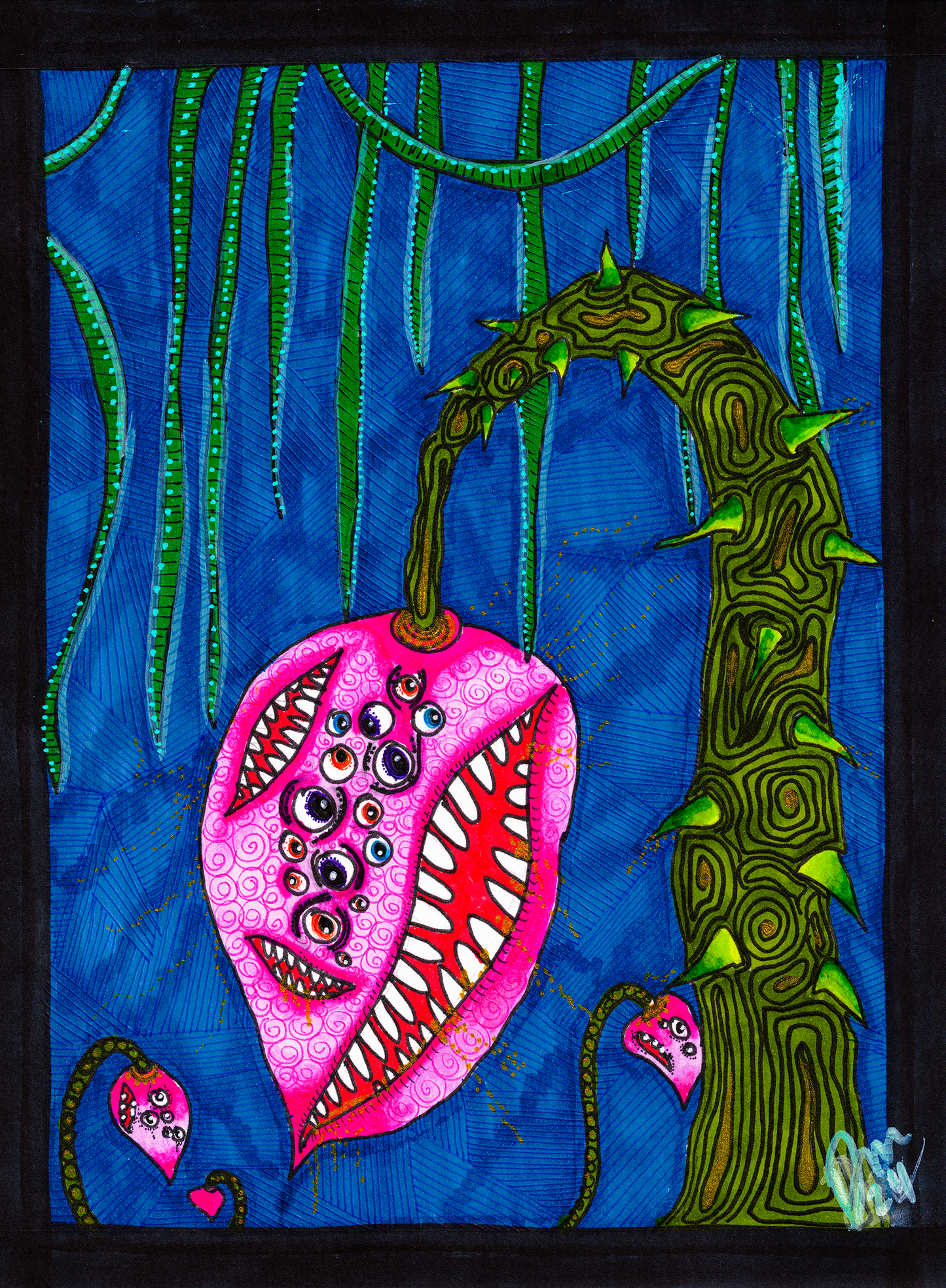 Thorns-(8" × 10")