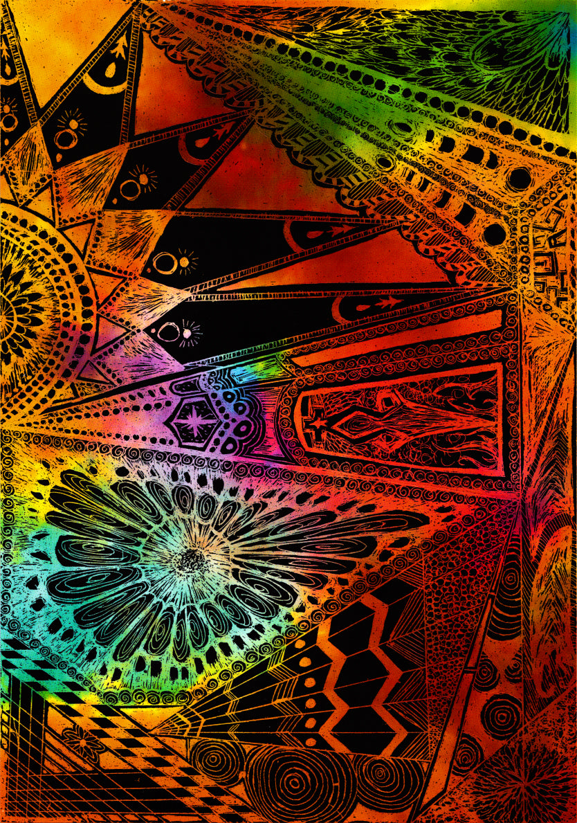 Scratch Art Bundle-8.5" x 11"